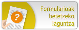 Ayuda para la cumplimentación de formularios