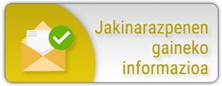Información sobre notificaciones